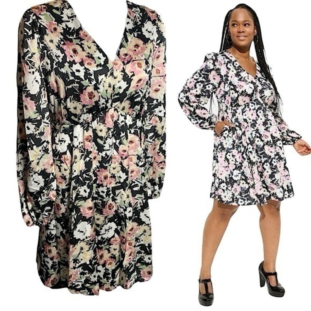 TORRID‎ Mini Bubble Charmeuse Babydoll Dress NWT